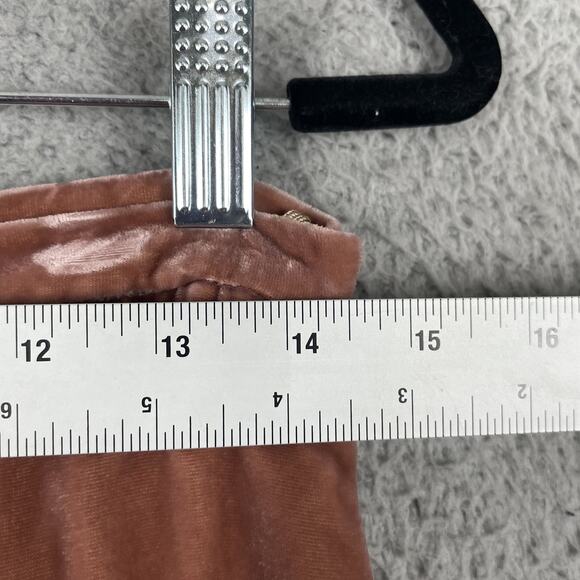 Missoni Skirt Womens 42 Pink Velvet Silk Blend Made Italy Midi Slip Evening Luxe - Picture 8 of 10